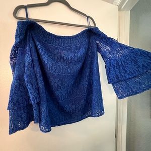 Lilly Pulitzer Off the Shoulder Blouse